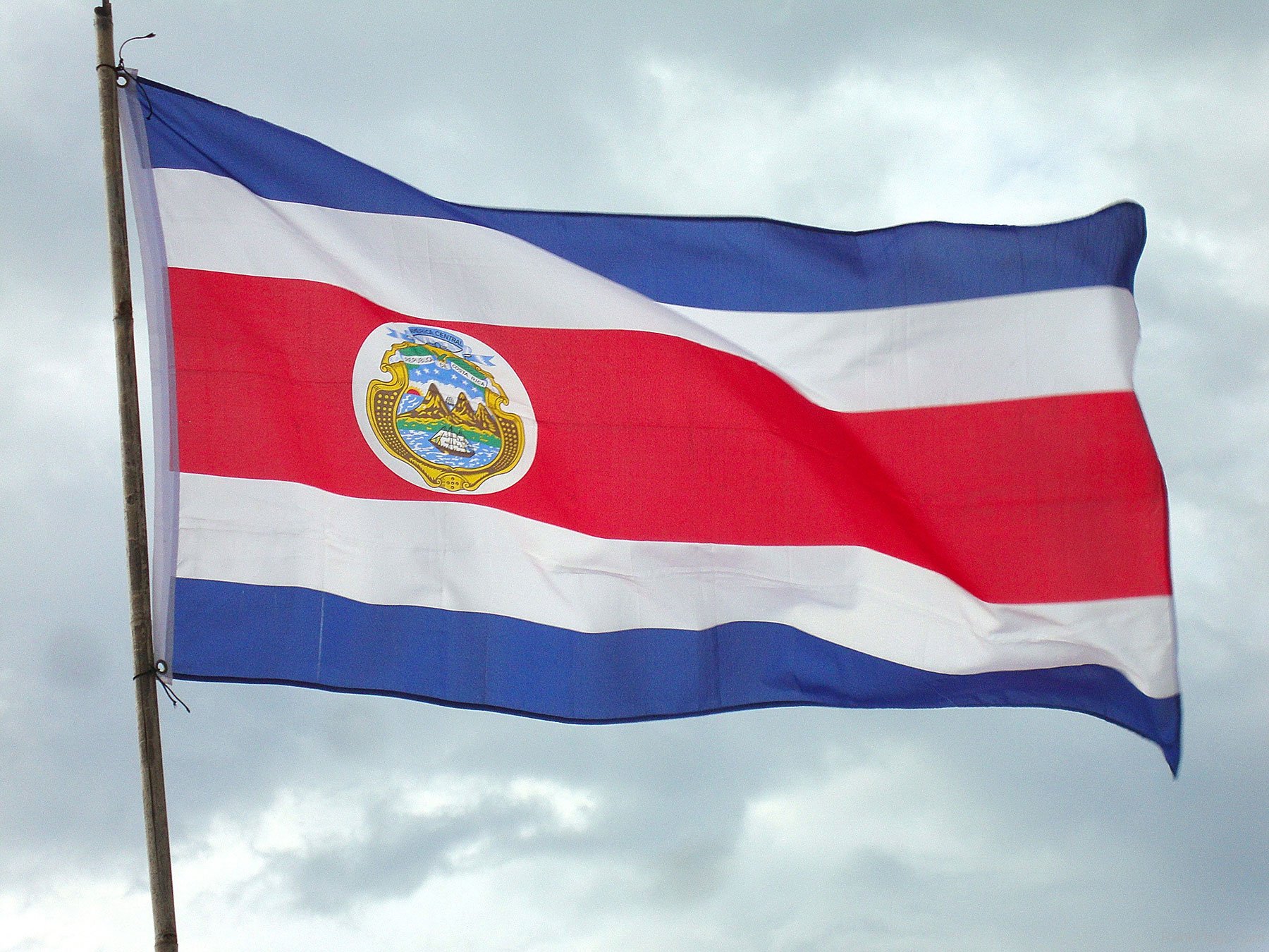 National Flag Of Costa Rica RankFlags Collection Of Flags