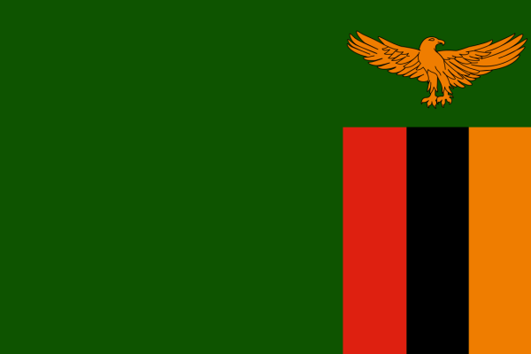 Flag Of Zambia -1964-1996