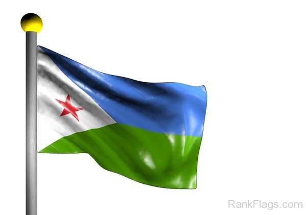 Image Of Djibouti Flag