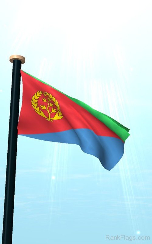 Image Of Eritrea flag