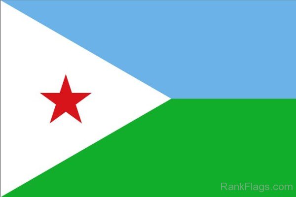 National  Flag Of Djibouti