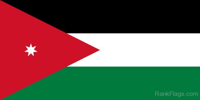 National Flag Of Jordan - RankFlags.com – Collection of Flags