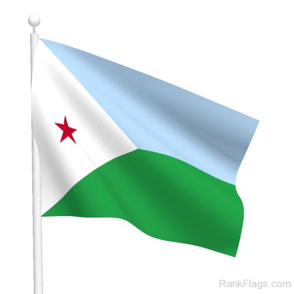 Picture Of  Djibouti Flag