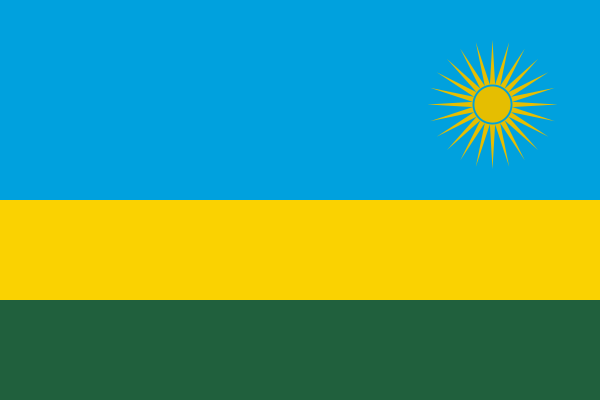 Flag Of Rwanda -2001