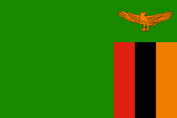 Flag Of Zambia -1996