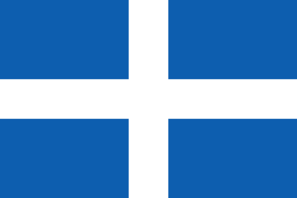 Flag Of Greece -1822-1978