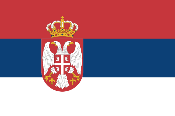 Flag Of Serbia -2004-2010