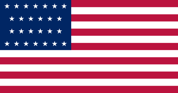 Flag Of United States -1837